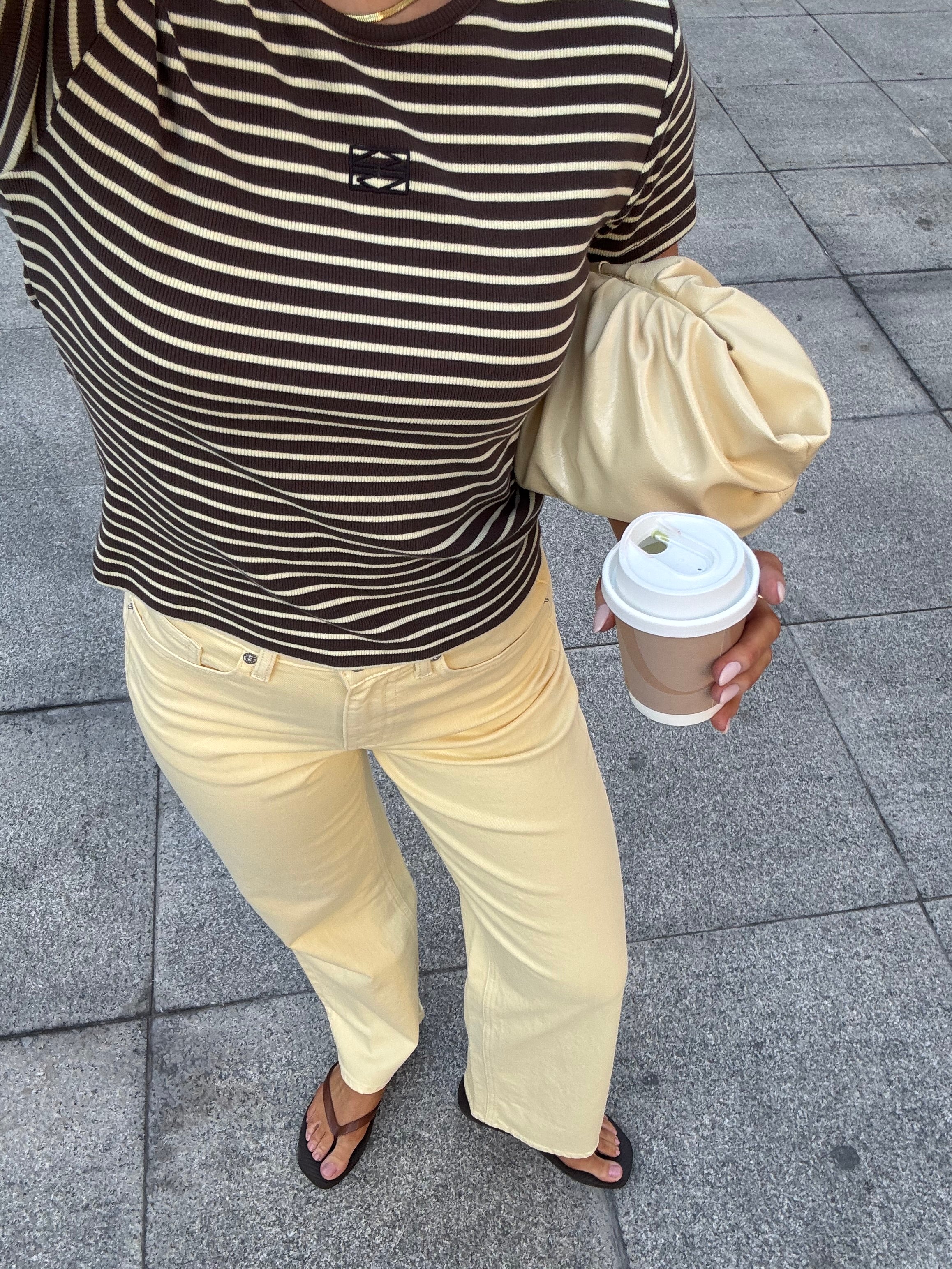 VMTESSA Jeans - Mellow Yellow